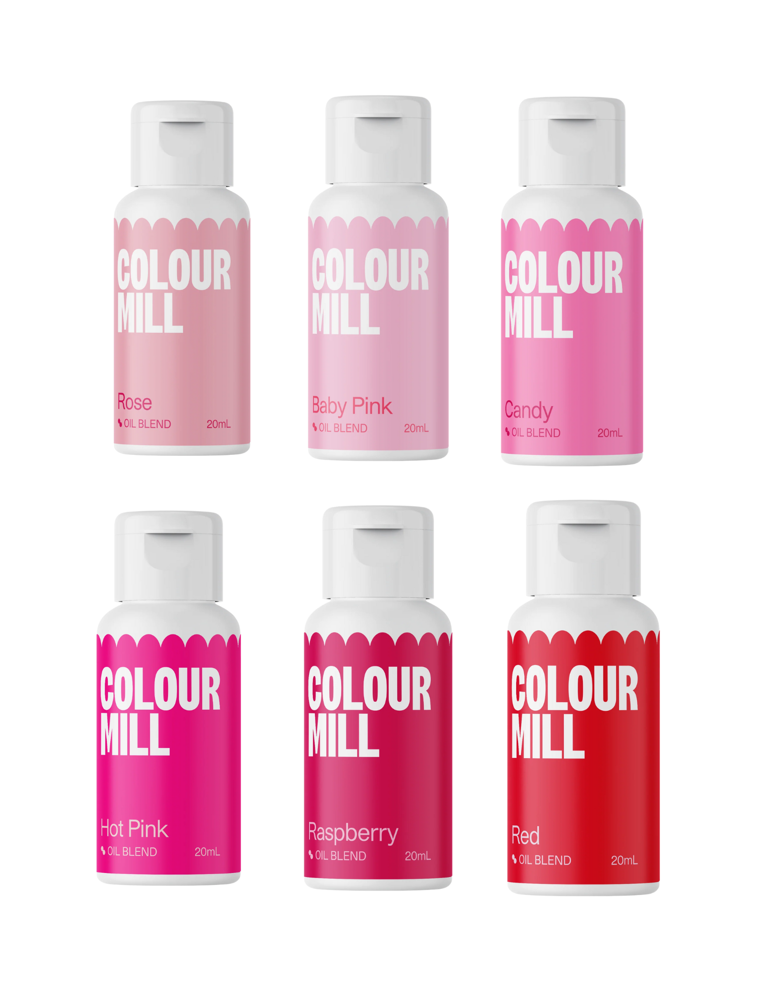  Colour Mill Oil-Based Food Coloring, 20 Milliliters Baby Pink  : Grocery & Gourmet Food