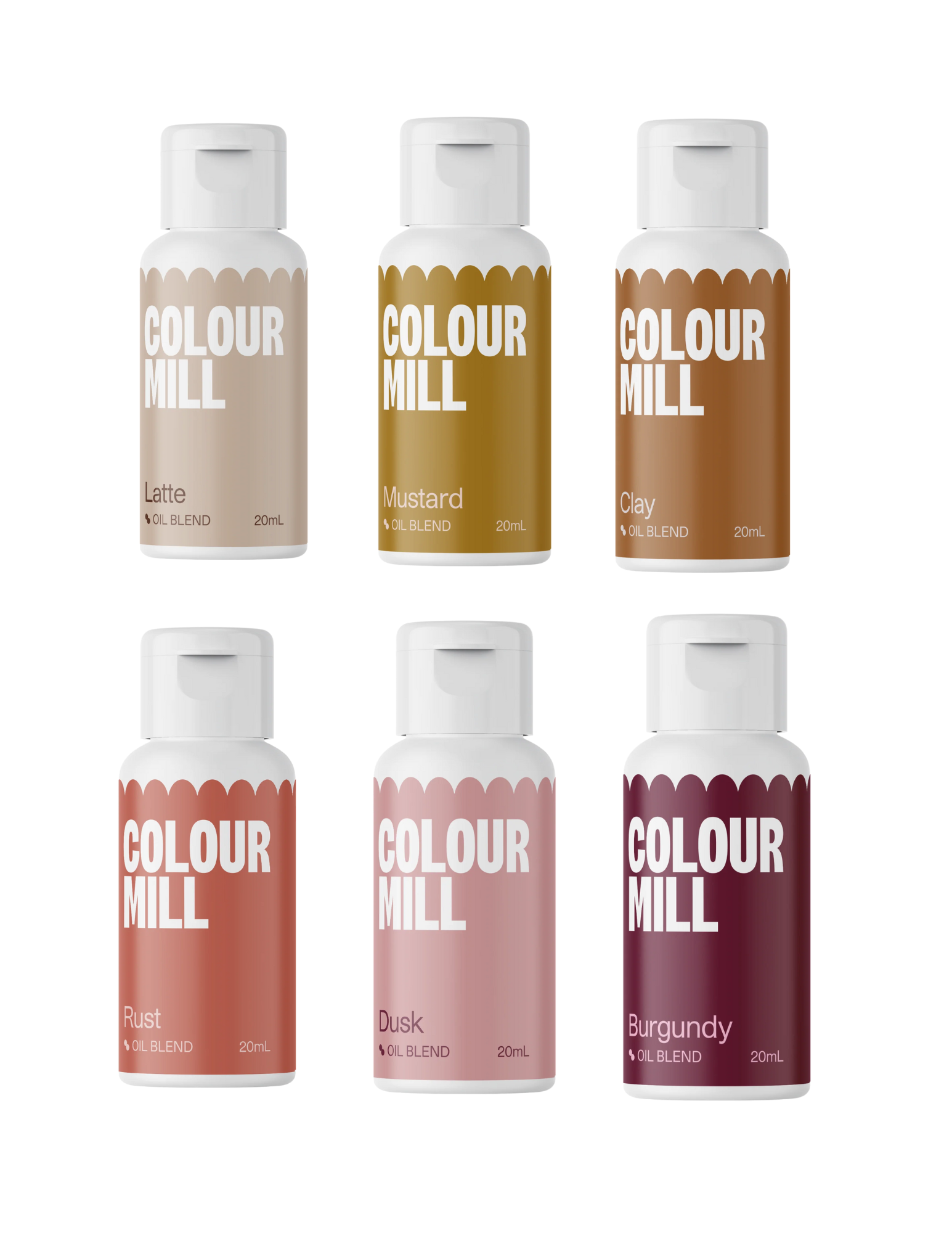 COLOUR MILL Coastal Colours - Gift Set of 6 Oil Based Colouring