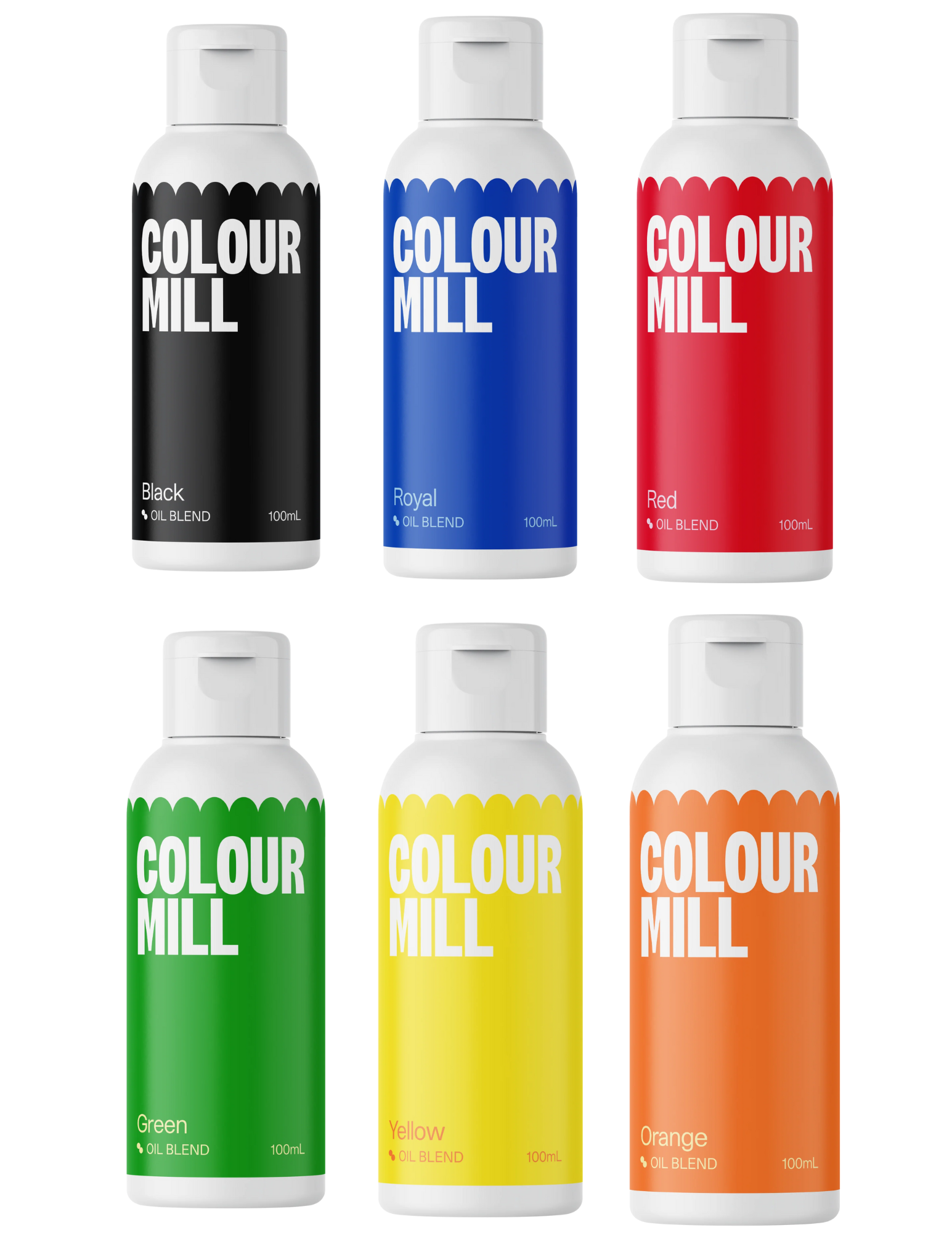 Coastal Colours, Gift Set of 6 Oil Based Colouring